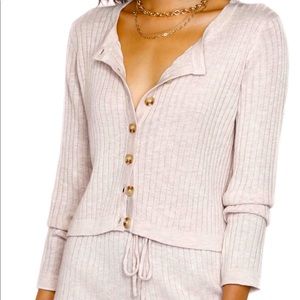 Heartloom Penrose Ribbed Cardigan Sz Med